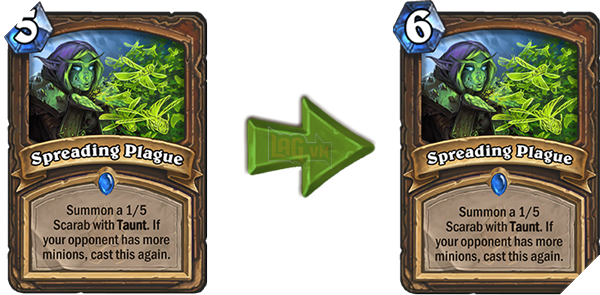 
Động thái của Blizzard giảm sức mạnh của các deck Token, Midrange Druid.
