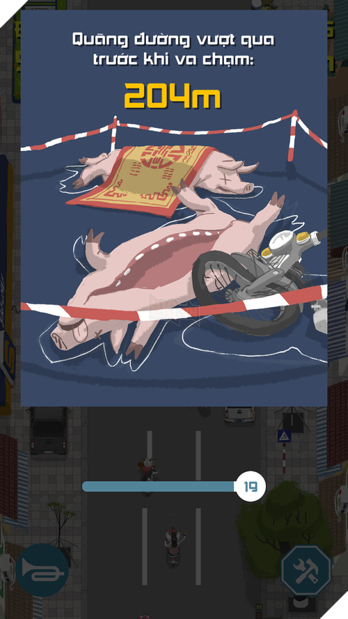 Game Việt biến bạn thành ninja đi xe Lead vượt mọi thử thách giao thông ở Việt Nam - Ảnh 3.