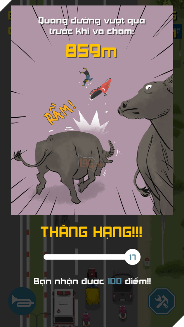 Game Việt biến bạn thành ninja đi xe Lead vượt mọi thử thách giao thông ở Việt Nam - Ảnh 5.