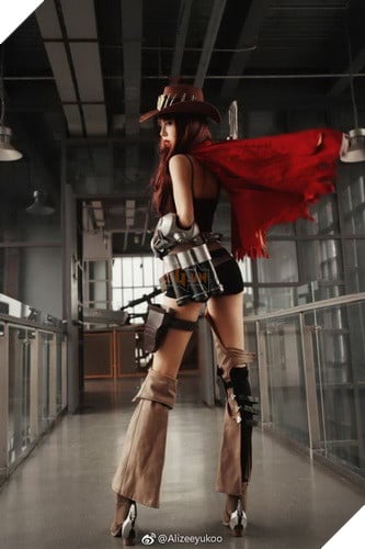 Siêu mẫu Aiyuko và bộ ảnh cosplay Overwatch chân dài bao mướt 7