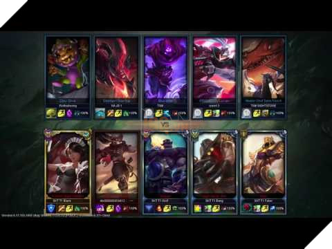 
Trận đấu tập giữa TSM và SKT T1 bị lộ
