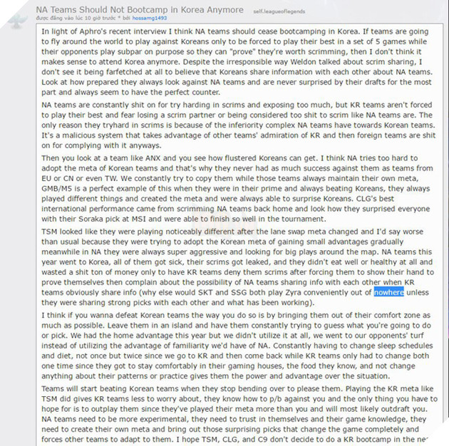 
Bài viết nổi tiếng trên Reddit 1 năm trước
