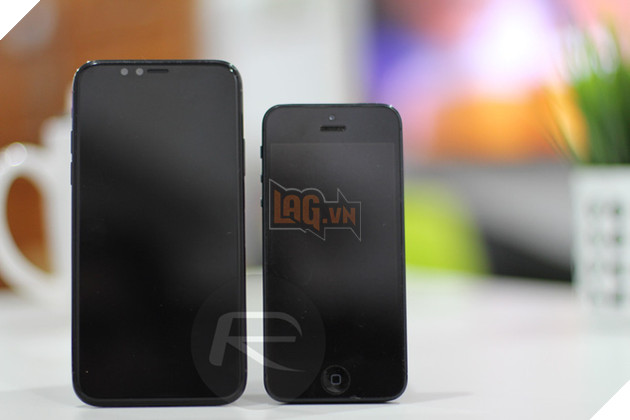 
iPhone X với iPhone 5/5s/SE
