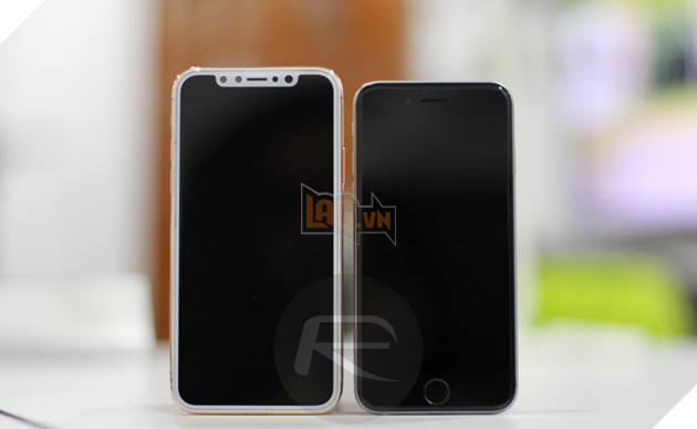 
iPhone X Blush Gold với iPhone 6/6s/7
