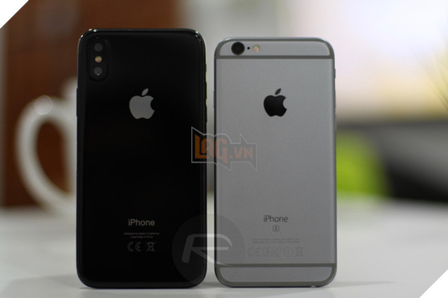 
iPhone X Black với iPhone 6/6s/7
