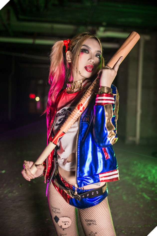 Cùng ngắm cosplay Harley Quiin đầy ma mị và quyến rũ