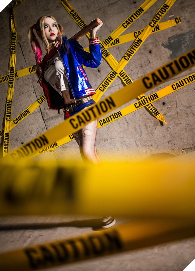 Cùng ngắm cosplay Harley Quiin đầy ma mị và quyến rũ