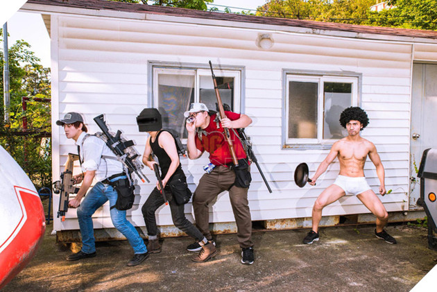 Chết cười với chùm ảnh cosplay PUBG "lầy lội" nhất quả đất