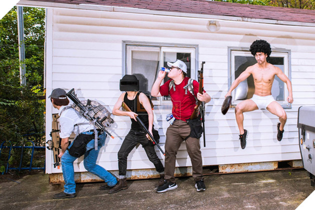 Chết cười với chùm ảnh cosplay PUBG "lầy lội" nhất quả đất