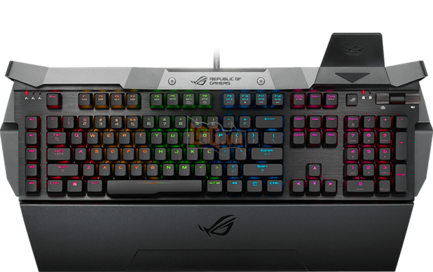 ASUS đem RGB lên bàn phím chơi game ROG Horus