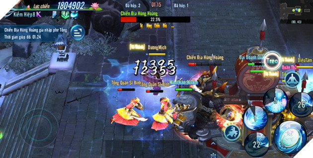 Công Phòng Chiến - Tính năng game MOBA mới lạ trong VLTK Mobile