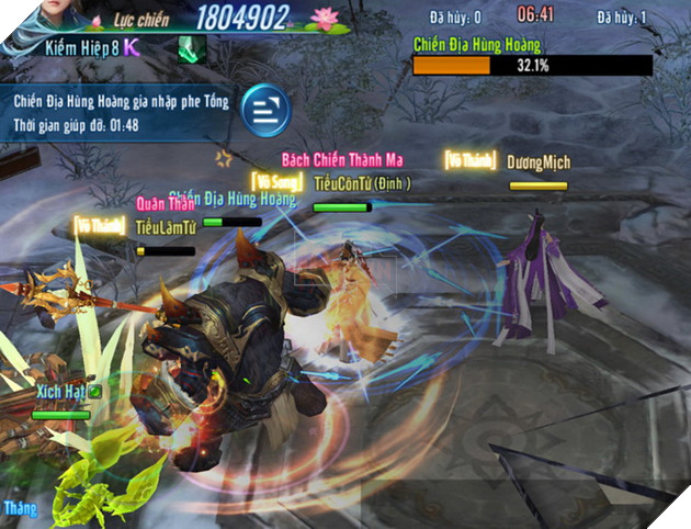 Công Phòng Chiến - Tính năng game MOBA mới lạ trong VLTK Mobile 2