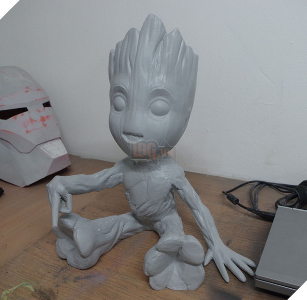 Nhìn chú bé Groot cực xinh này, chẳng ai dám tin bên trong là cỗ máy tính chơi được mọi game trên đời