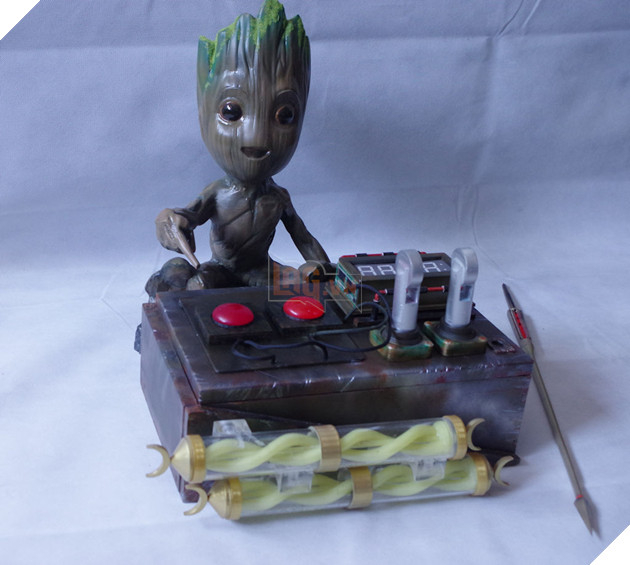 Nhìn chú bé Groot cực xinh này, chẳng ai dám tin bên trong là cỗ máy tính chơi được mọi game trên đời