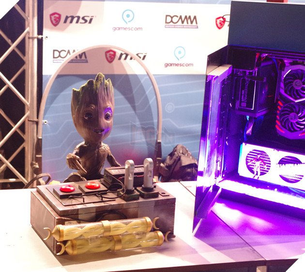 Nhìn chú bé Groot cực xinh này, chẳng ai dám tin bên trong là cỗ máy tính chơi được mọi game trên đời