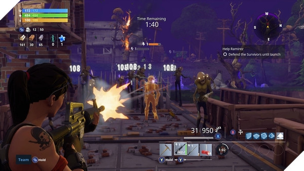 Fortnite tung ra chế độ Battle Royale để canh tranh với PUBG