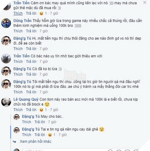 Ham cày thuê, hàng loạt game thủ OMG 3Q mất trắng tài khoản do lừa đảo 5