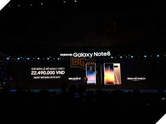 Samsung Galaxy Note8 chính thức ra mắt tại Việt Nam: thiết kế ấn tượng, camera kép xóa phông chủ động, giá 22,5 triệu 2