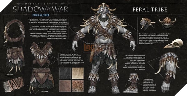 Middle-earth: Shadow of War - Chủng tộc Orc Feral Hoang dã