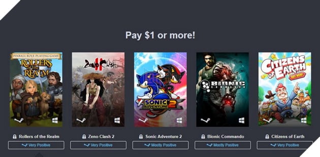 Săn game giá hời cùng Humble Bundle với gói khuyến mãi Capcom X Sega X Atlus 3