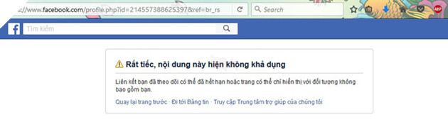 
Thế nhưng fanpage đã không còn có thể truy cập được
