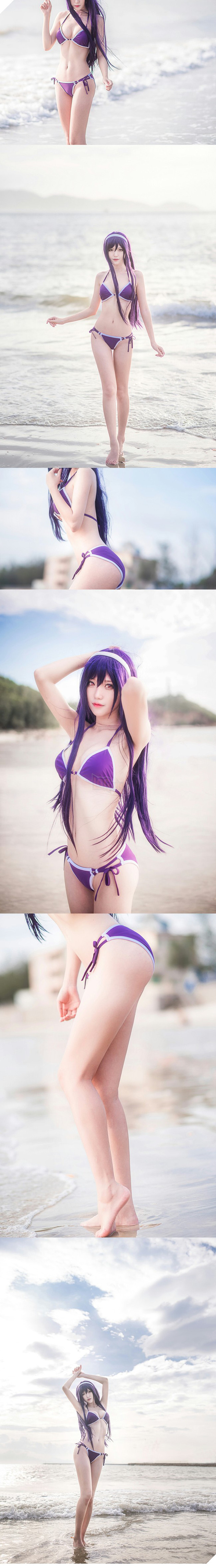 Ngất ngây với cosplay về cô nàng Utaha Kasumigaoka trong Anime Đào Tạo Bạn Gái