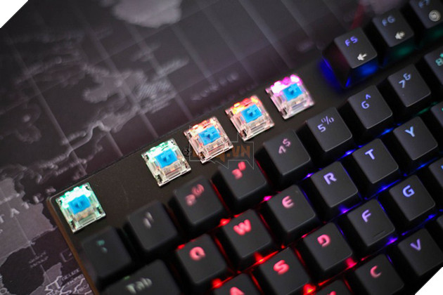 Các loại bàn phím cơ 'đổi màu' cực đẹp giá lại rẻ cho game thủ Việt lựa chọn