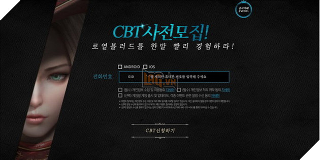 Royal Blood - MMORPG đẹp không thua gì PC được Gamevil mở CBT tại Hàn Quốc