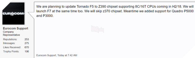 Coffee Lake chưa được bán, Intel đã chuẩn bị ra mắt thế hệ CPU thứ 9 với 8 nhân 16 luồng 2