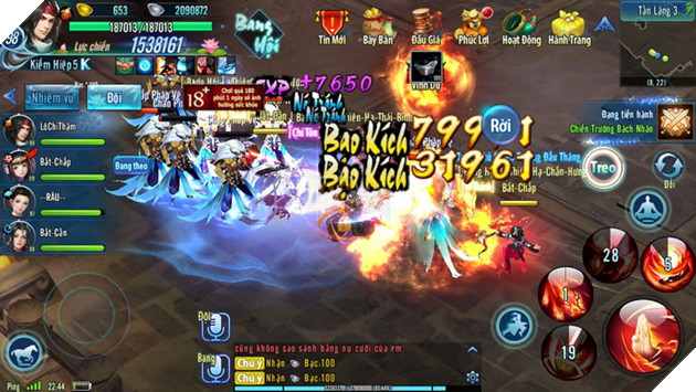 VLTK Mobile: Đánh giá sức mạnh tổng quan của Tàng Kiếm trên chiến trường 4