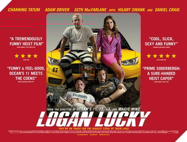  Logan Lucky - Phiên bản bình dân của Ocean's Eleven