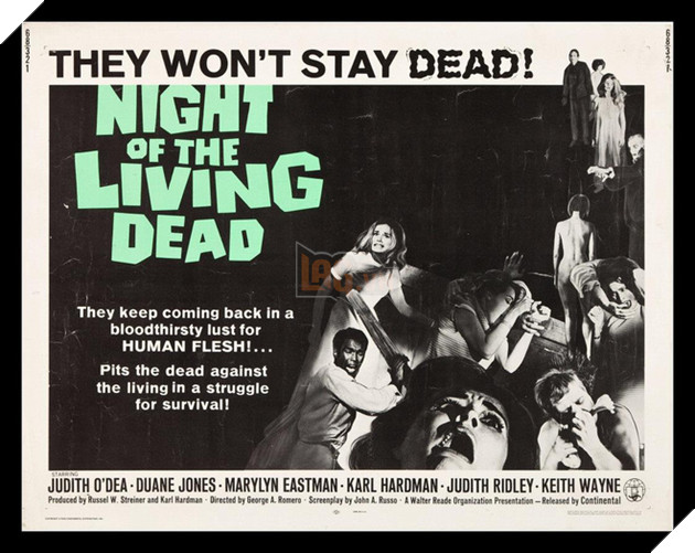 
Poster phim Night of the living dead.
