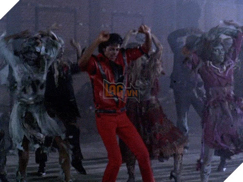 
Top hit Thriller của MJ cũng lấy chủ đề zombie.
