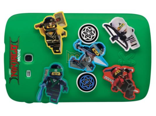 Để quảng cáo phim Lego Ninjago, Samsung làm riêng hẳn 1 máy tính bảng cho trẻ em phiên bản THE LEGO® NINJAGO® MOVIE Edition