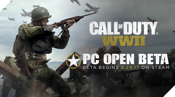 10 ngày nữa Call of Duty: WWII mở cửa Open Beta trên Steam