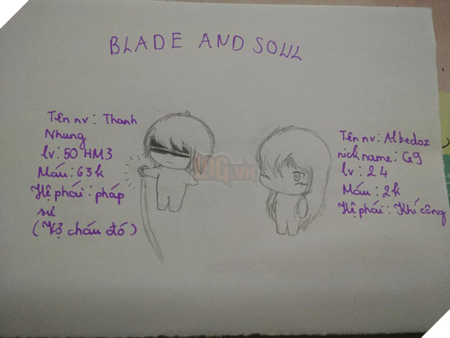 Bá đạo cô nàng game thủ mê Blade and Soul đến độ vẽ hẳn bộ truyện tranh siêu dễ thương