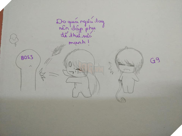 Bá đạo cô nàng game thủ mê Blade and Soul đến độ vẽ hẳn bộ truyện tranh siêu dễ thương