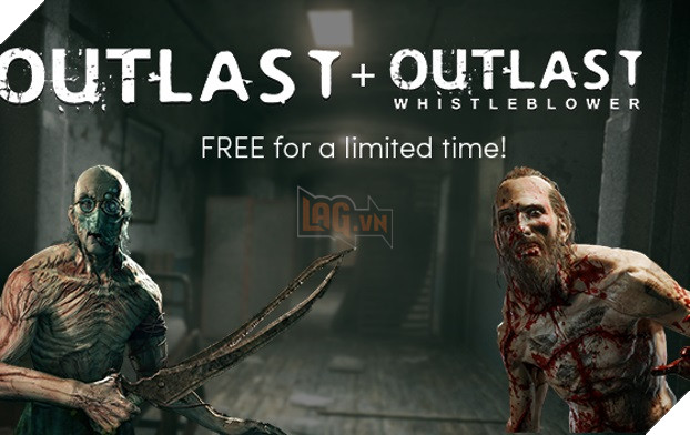 Nhận ngay Outlast + Outlast: Whistleblower hoàn toàn miễn phí cùng Humble Bundle ngay hôm nay