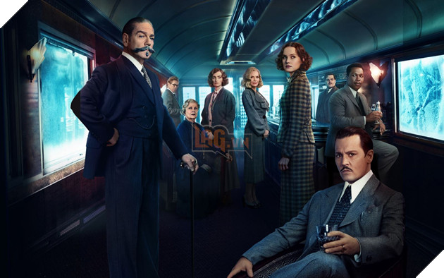 Dàn sao Hollywood hội tụ trong trailer mới phim Murder on the Orient Express 