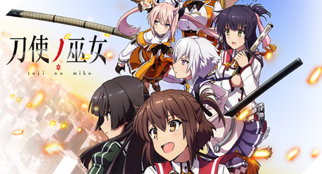 Toji no Miko - Series phim hoạt hình Anime hấp dẫn đã đổ bộ lên mobile
