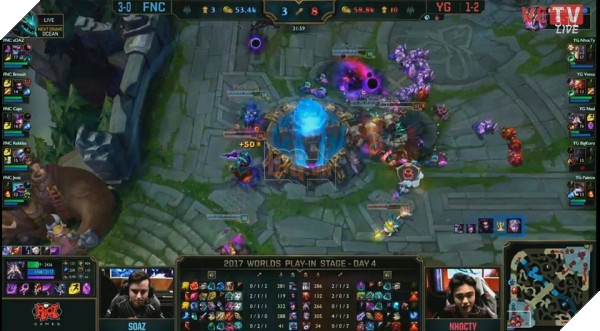 Tường thuật trận đấu giữa YG và Fnatic - Nạn nhân tiếp theo của YG 36