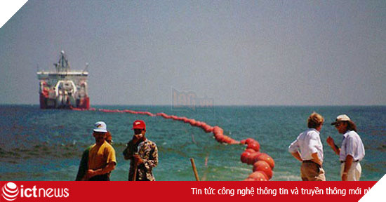 
Hai tuyến cáp quang biển Liên Á và AAG hiện vẫn đóng vai trò quan trọng, chiếm tỷ trọng dung lượng Internet Việt Nam kết nối đi quốc tế khá lớn (Ảnh minh họa. Nguồn: Internet)
