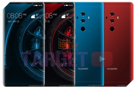 Lộ diện ảnh render rõ nét của Huawei 10 Pro: camera kép thẳng hàng với cảm biến vân tay, màn hình EntireView 5,9 inch