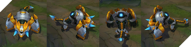 Phát cuồng với 4 trang phục Siêu Nhân Ngân Hà mới cho Nidalee, Annie, Gnar và Elise