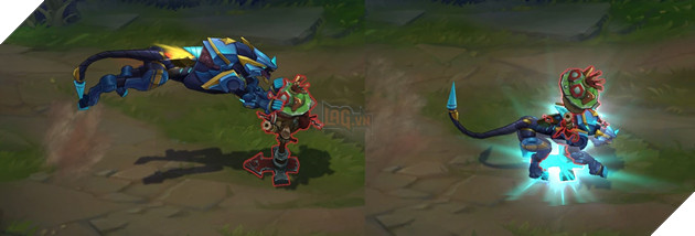 Phát cuồng với 4 trang phục Siêu Nhân Ngân Hà mới cho Nidalee, Annie, Gnar và Elise