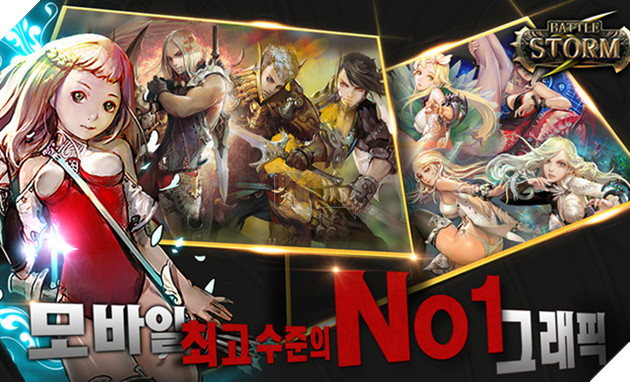 Battle Storm - Game nhập vai 2D có dàn nhân vật "quyến rũ" như Blade & Soul