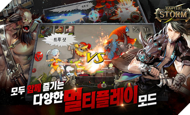 Battle Storm - Game nhập vai 2D có dàn nhân vật "quyến rũ" như Blade & Soul