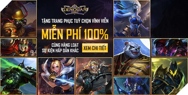 Liên Quân Mobile: Cơn Bão Quà Tặng với x2 và free tất cả tướng chỉ trong 30/09 5