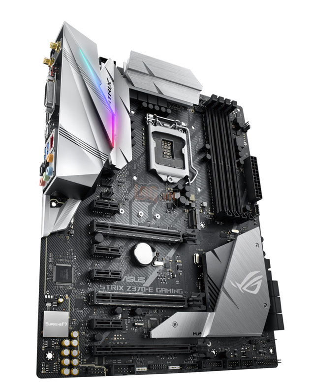 ASUS chính thức công bố dòng bo mạch chủ Z370 mới 2