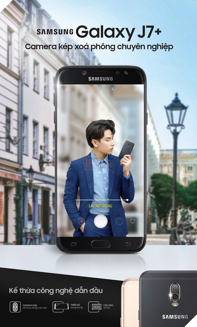 Samsung chính thức ra mắt Galaxy J7+ tại Việt Nam: camera kép xóa phông như Note 8, giá chỉ 8.690.000 VNĐ 2